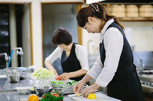 厨房の様子